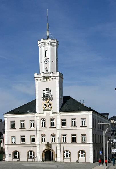 Historické centrum města Schneeberg - Montanregion Krušné hory