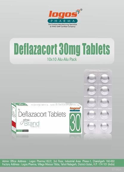 Deflazacort 6 / 30 mg Tablet – Logos Pharma
