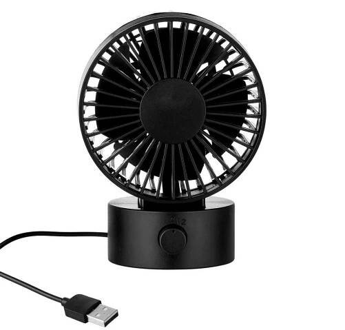 Butlers AIR WAVE Mini větrák s USB připojením - černá