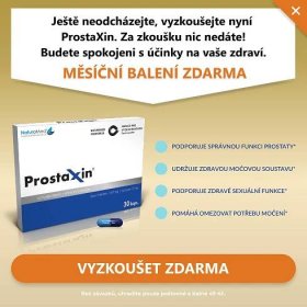 ProstaXin | Pro zdravou prostatu | Vyzkoušejte zdarma