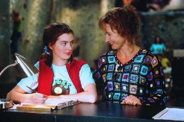 Deník princezny - Z filmu - Anne Hathaway, Caroline Goodall
