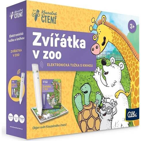 Albi Kouzelné čtení CZ Albi tužka 2.0 Zvířátka v zoo