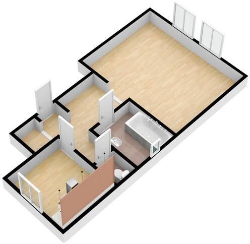 Pronájem bytu 1+1, 49 m2, Stará Boleslav, ul.