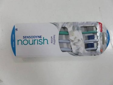 Nové zubní kartáčky Sensodyne Nourish Healthy White Soft