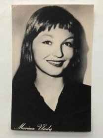 Stará fotografie z minulého století - herečka MARINA VLADY
