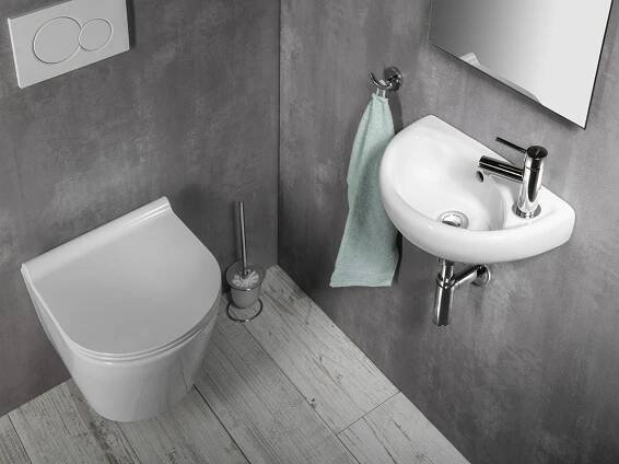 AQUALINE Oval TP040 bílé