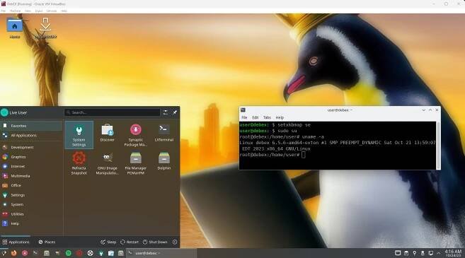 October | 2023 | Exton Linux | Live Systems