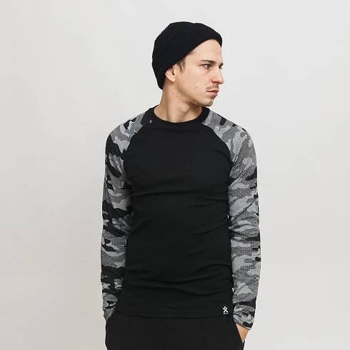 Bula Camo Merino Wool Crew Dgrey - 720725-Dgrey