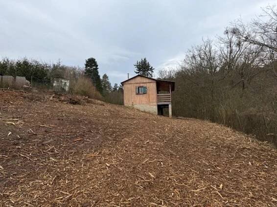 Prodej zahrady s chatkou, Brno-Bystrc