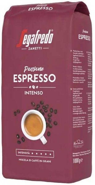 Segafredo Passione Espresso 1 kg zrnková káva