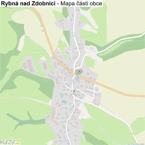 Rybná nad Zdobnicí - mapy | Kurzy.cz