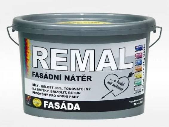 BARVY A LAKY Hostivař Remal fasáda 7,5 kg