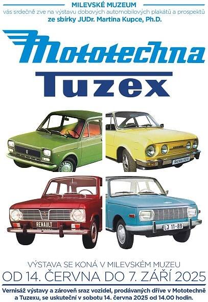 Plakát Mototechna - Tuzex