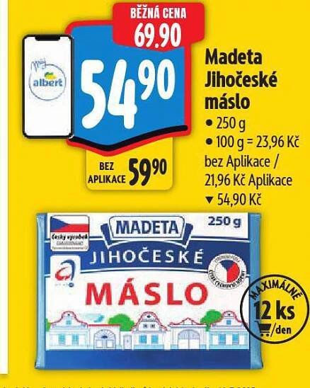 MADETA JIHOČESKÉ MÁSLO
