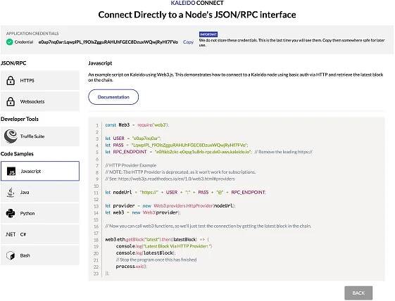 App Credentials Samples