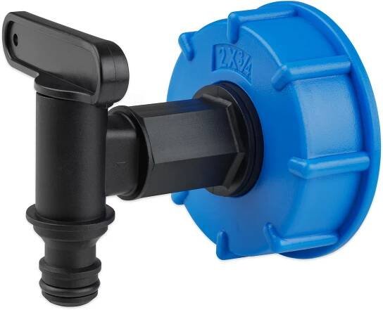 Kohout výpustný 3/4" s redukcí na IBC nádrž S60x6 119 Kč