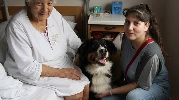 Lenka Macháčková z Povrlů rozdává radost se psem Artíkem