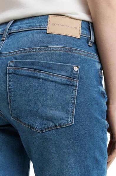 Dámské džíny TOM TAILOR TTLiva klasicky modré-seprané | EXE JEANS | Specialisté na džíny Mustang, Cross, Mavi a další