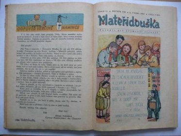 Časopisy - Mateřídouška - ročník VII. - čísla 1-20 z let 1950-1951 - Knihy a časopisy