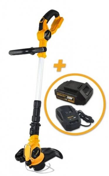 Vyžínač Riwall PRO RALT 2320 20 V + 2Ah baterie + nabíječka 20V