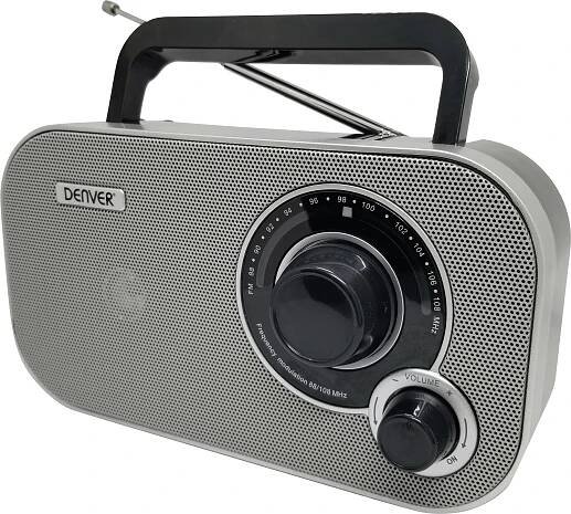 Denver TR-51 111101000670 kuchyňské rádio, FM, šedá