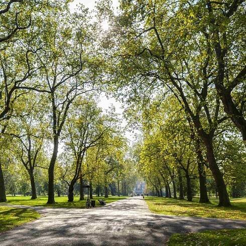 Visiting Hyde Park in London
