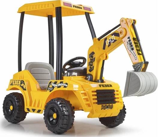 Feber Supper Digger 800012320 žlutý