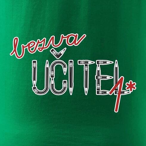 Bezva učitel tužka - Heavy new - triko pánské