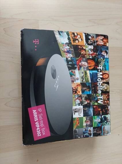 Set-top box ARRIS VIP 4302 od T-mobile - TV, audio, video
