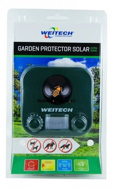 Weitech WK 0053 Zahradní solární plašič psů, koček, kun