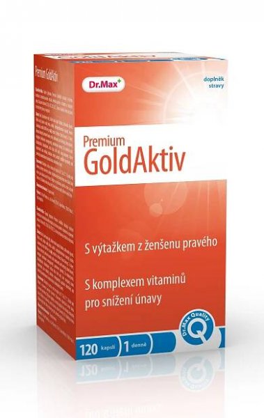DR.MAX PREMIUM GOLDAKTIV 100+20 KAPSLí | Medicinous ČR