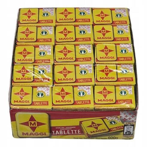 Maggi Kostkový vývar Halal koření fix Německo 600 g tablette