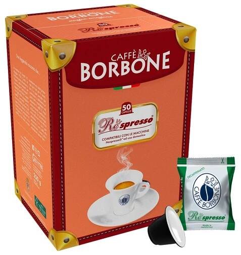 Caffè Borbone Miscela Verde Dek Bez kofeinu pro Nespresso 50 ks od 306 Kč - Heureka.cz