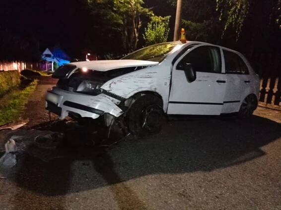 Dopravní nehoda se zraněním - Hasiči Frenštát pod Radhoštěm