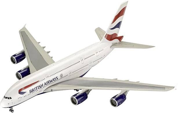 Revell 03922 A380-800 British Airways model letadla, stavebnice 1:144