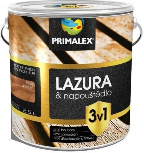 Primalex Lazura 3v1 2,5 l Dub letní