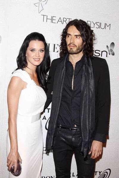 Russell Brand v době, kdy byl ještě manželem Katy Perry.
