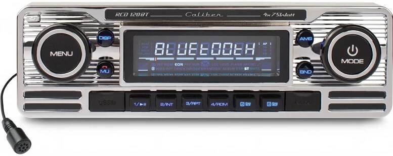 RCD120BT retro autorádio 4x75W CD/MP3/USB/SD