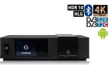 Set top box AB IPBox TWO Combo 1xDVB-S/S2X 1xDVB-T2/T/C/MPEG2/ MPEG4/ HEVC/ Android