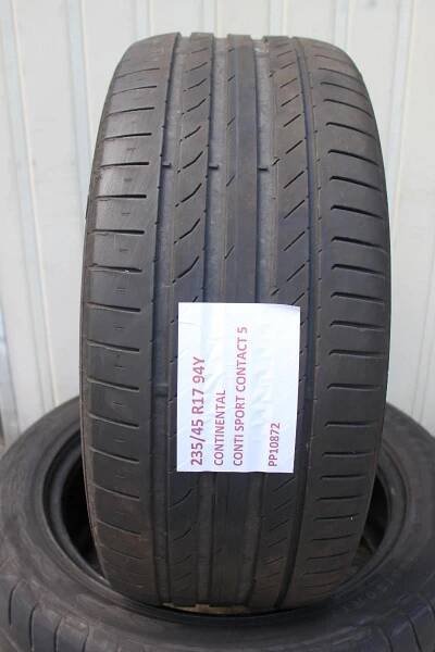 Letní pneu Continental Conti Sport Contact 5 235/45 R17 94Y 5mm 1ks - Pneumatiky