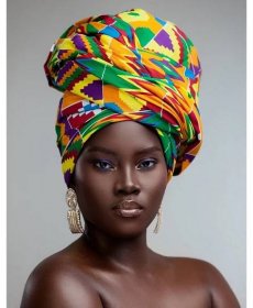 Nošení barevných šátků přichází znovu do módy - ACA - African Culture & Art