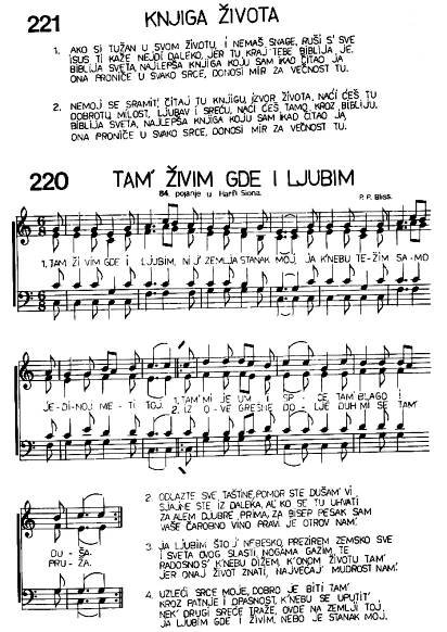 ZBIRKA SLAVOPOJA GOSPODU BOGU