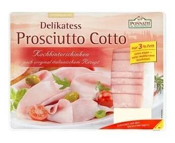 Ponnath DIE MEISTERMETZGER Prosciutto Cotto lahůdkové e 200g