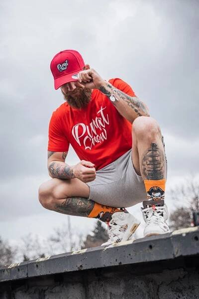 Šiltovka Pirát Crew Červená - PiratCrew - Samuel Pirát Krištofič