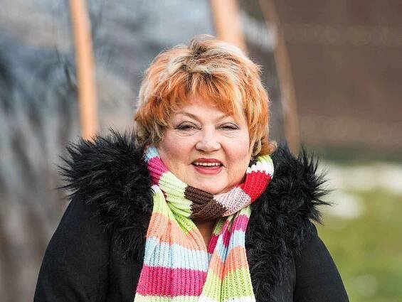 Věra Špinarová při focení pro Deník ze dne 20. prosince 2016.