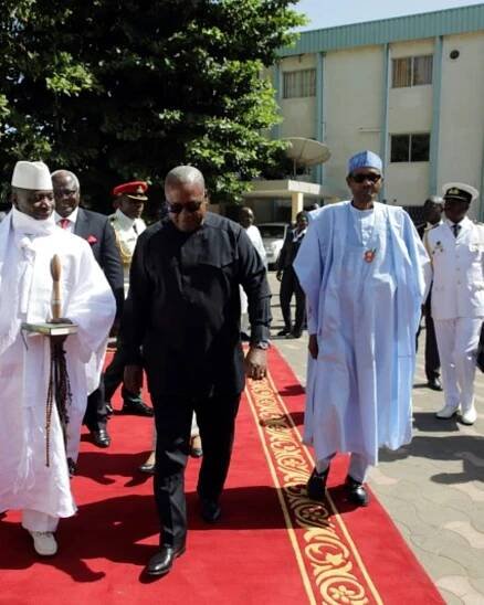 Gambia's Jammeh must leave power when term ends: United Nations