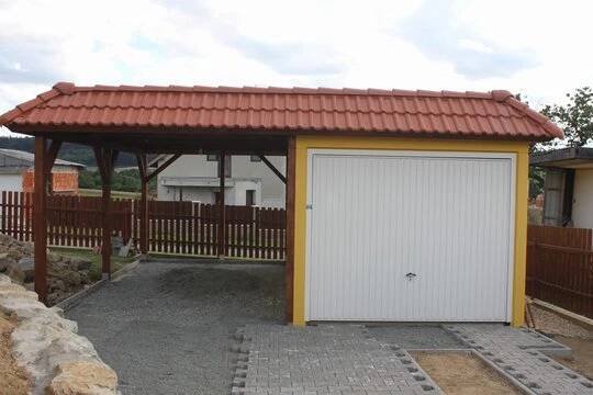 Betonové prefabrikované garáže