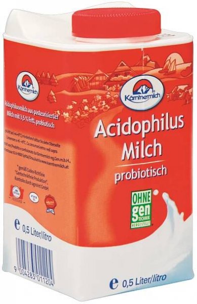 Kärntner acidofilné mlieko 3,5% 0,5l