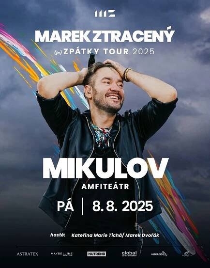 MAREK ZTRACENÝ (je) ZPÁTKY TOUR 2025