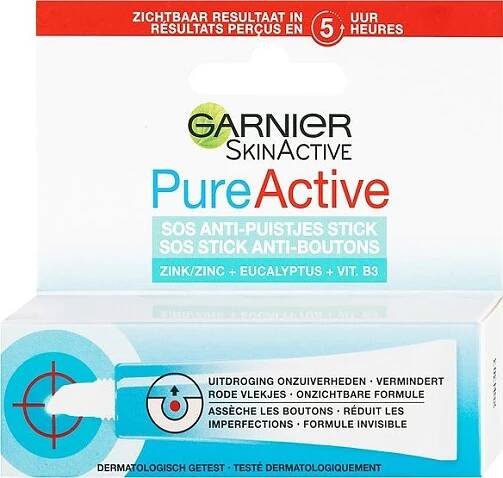 Garnier Pure Active SOS Stick Anti-Boutons lokální gel proti akné 10 ml